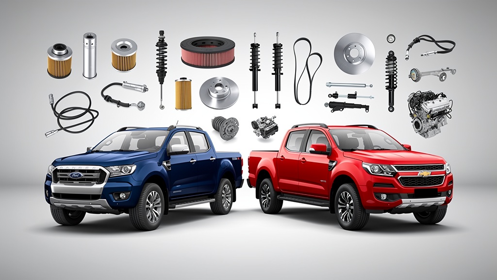 Ilustración del artículo: gestionar inventario de repuestos Chevrolet y Ford