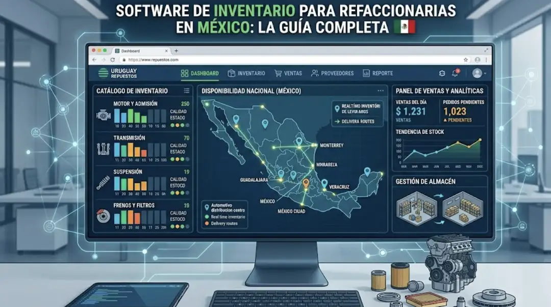 software inventario refaccionarias mexico